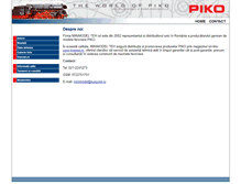 Tablet Screenshot of piko.ro